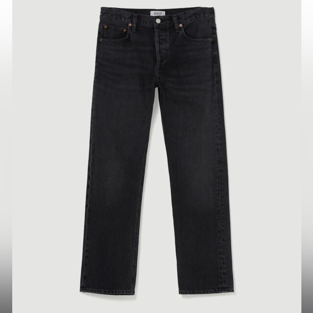 NWT Agolde Parker Long Jeans in Hitch